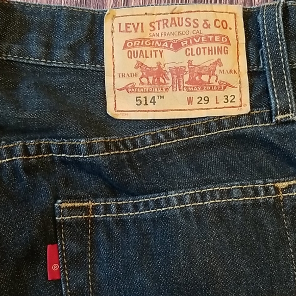 Men's Levi's 514 Slim Straight Jeans - Picture 3 of 5